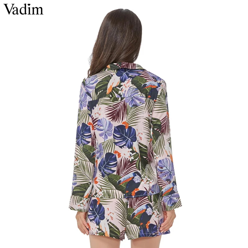 Женская винтажная рубашка Vadim свободная с длинным рукавом и отложным воротником