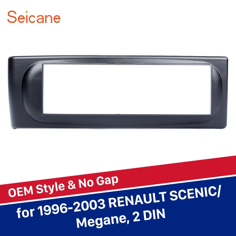 Seicane One Din In Dash Mount Kit адаптер автомобильный стерео комплект отделки для RENAULT SCENIC Megane