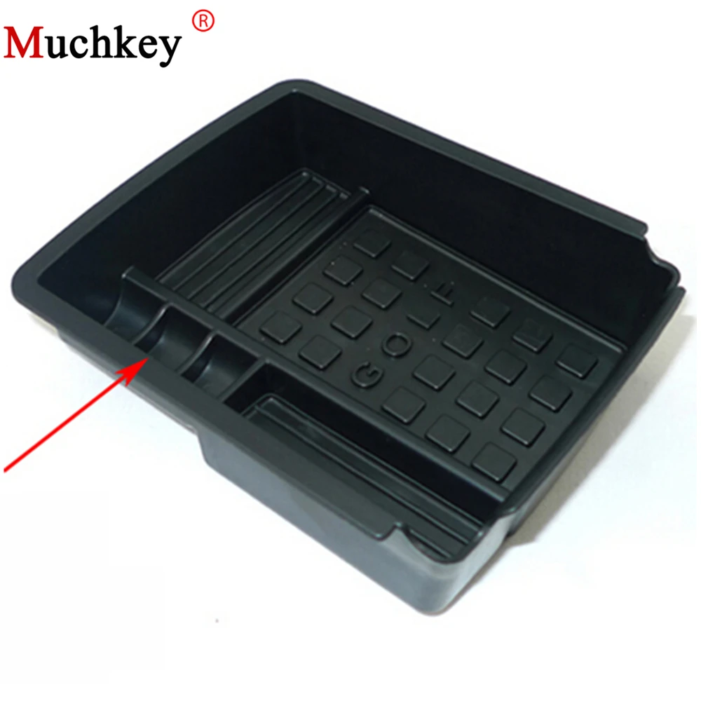 

NEW Glove Box Suitcase Armrest Storage Box Clapboard For Volkswagen GOLF 7 MK7 With Original Armrest Box Auto Accessories
