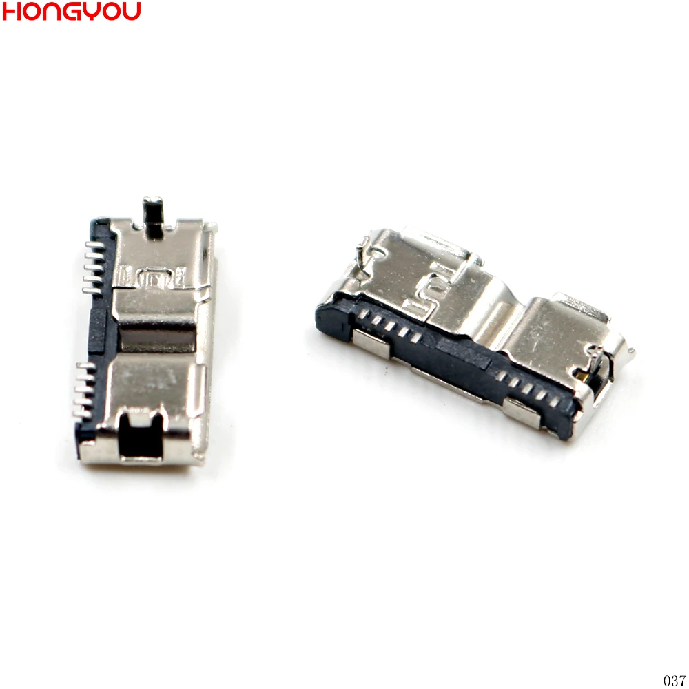 10 шт./лот Micro USB 3 0 10Pin B Тип SMT гнездо для зарядки жестких дисков интерфейс передачи