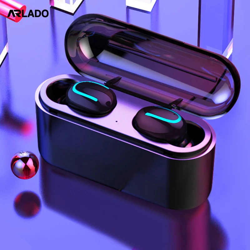 HBQ TWS Bluetooth наушники V5.0 наушники Handsfree с IPX5 Водонепроницаемая стереогарнитура