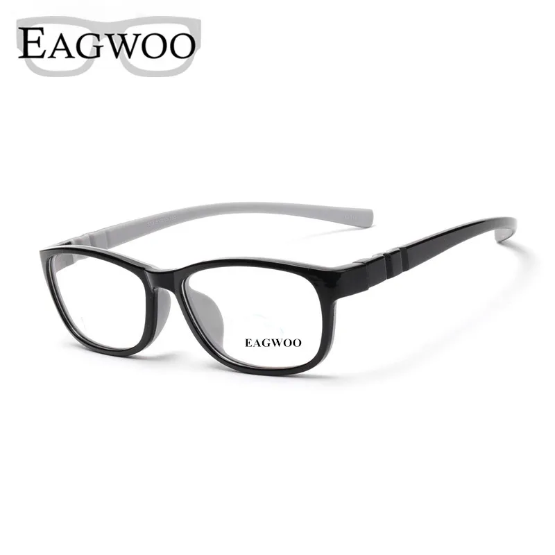 

Eagwoo силиконовая Мягкая оправа, Детская оптическая оправа, простая оправа, прозрачная оправа для мальчиков и девочек, 1553