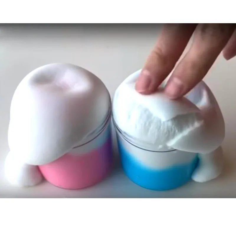 New Volcanic Mud Slime Fluffy Box Color Matching Cotton Decompression Plasticine Polymer Clay Learning Education Toy | Игрушки и хобби
