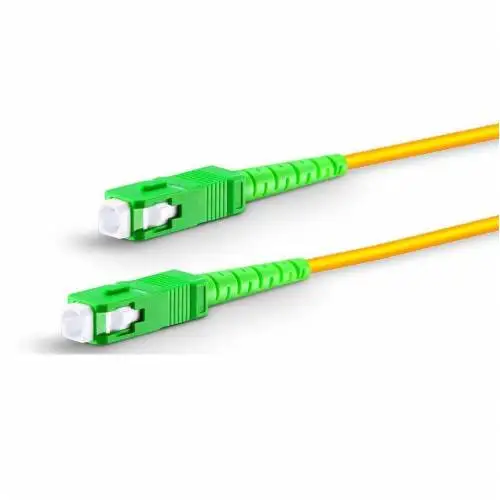 0 5 м SC APC оптоволоконный патч-кабель FTTH патч-корд 2 мм PVC G657A Jumper Simplex | Мобильные