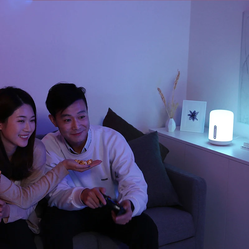 Новое поступление оригинальная прикроватная лампа Xiaomi Mijia 2 Bluetooth Wifi подключение