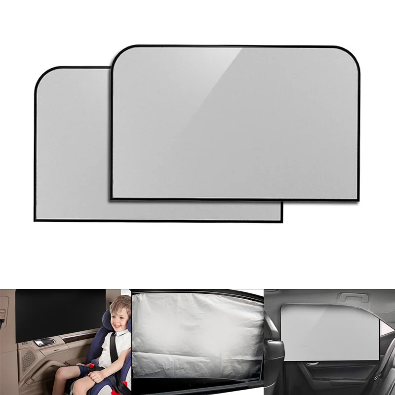 2 шт./пара универсальные автомобильные боковые окна с теплоизоляцией