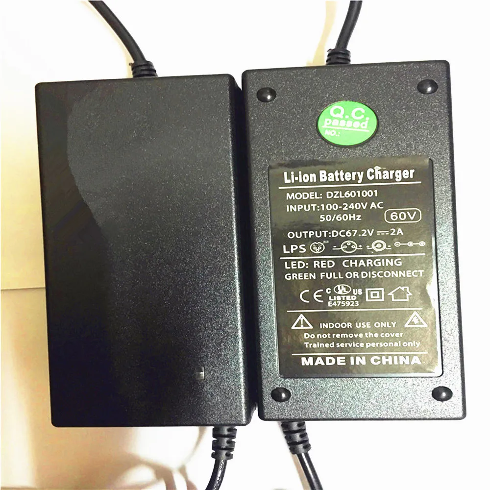 MXPOKWV DC67.2V 2A тачка Скутер зарядное устройство умный литий-ионный аккумулятор адаптер питания самобалансирующийся Скутер зарядное устройство 67,2 V 2A EU/US