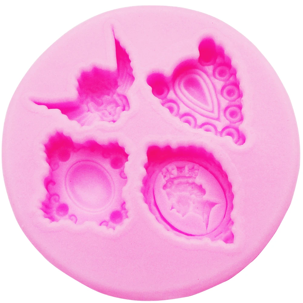 10PCS/SET Palace Gem Angel baby Shaped Silicone Mold Soap Cake Decoration Fondant 3D Food Grade F1173 | Дом и сад