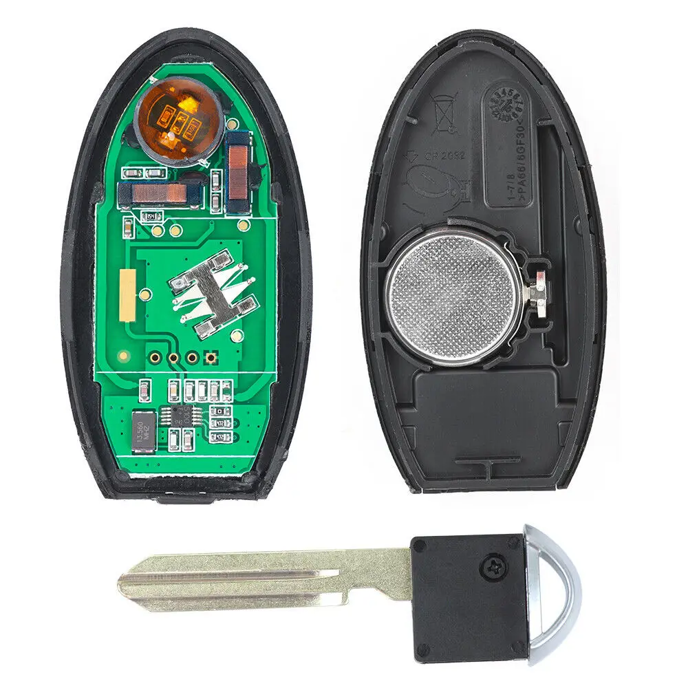 Запасной смарт ключ KEYECU с 5 кнопками 433 92 МГц ID47 для Nissan Altima Maxima 2016 2018 Fcc # KR5S180144014