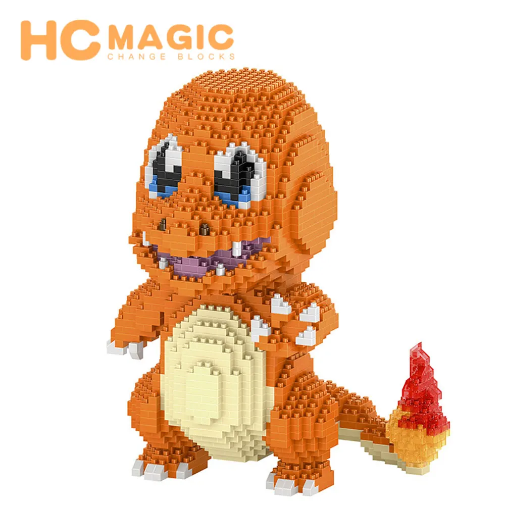 

HC MAGIC 9021 Diamond Building Blocks Educational Gifts Action Japan Assembling Figurines Toys Figure Plastic Model Gift