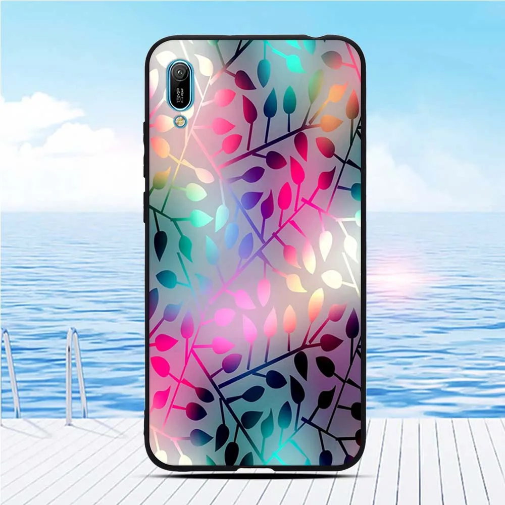 Чехол для телефона Huawei Y6 Pro 2019 Мягкая силиконовая задняя крышка из ТПУ Модный