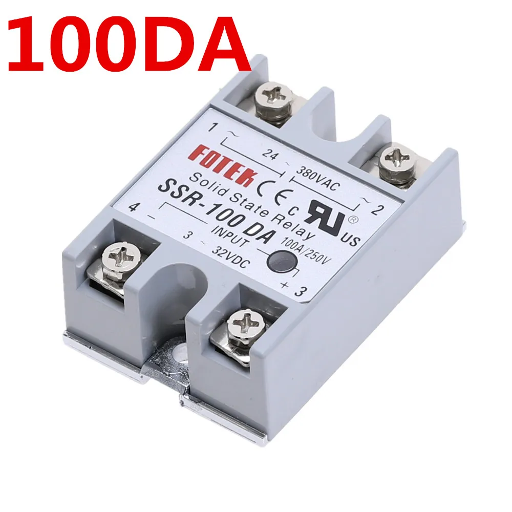 1 шт. SSR-40DA 40 DA твердотельные реле Модуль 3-32 В DC вход 24-380VAC 40A