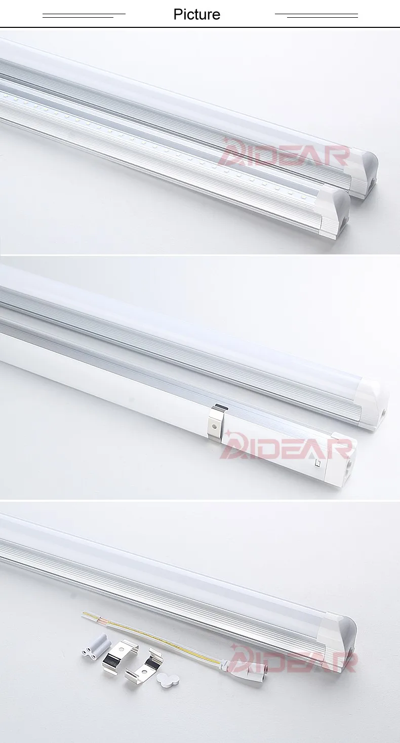 Высокое качество заводская цена 2ft 600 мм Светодиодная трубка интегрированная t8