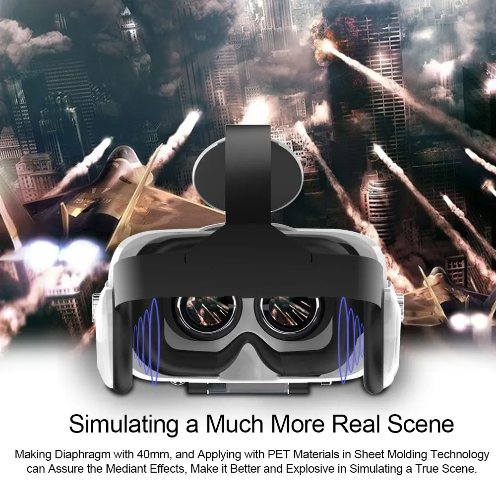 Bobovr z4 VR Box очки виртуальной реальности 3D Мини Google Cardboard 2 0 BOBO для 4 6 'мобильный