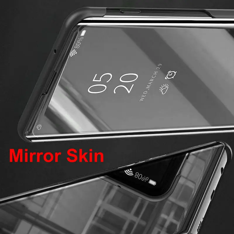 Huawei Honor 8X 8 X Coque Capa Smart Кожаный чехол для View 20 V20 телефон Fundas роскошный зеркальный