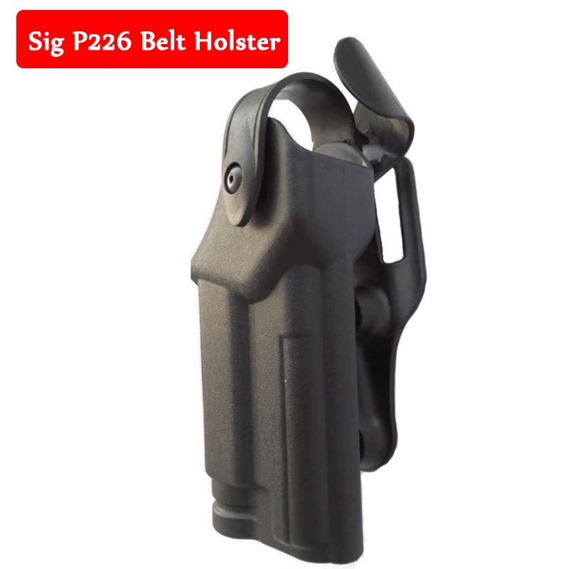 

Pistol Gun Carry Belt Holster For Sig 220 228 229 P226 Tactical Quick Drop Handgun Holster Bearing Light Hunting Airsoft Gear