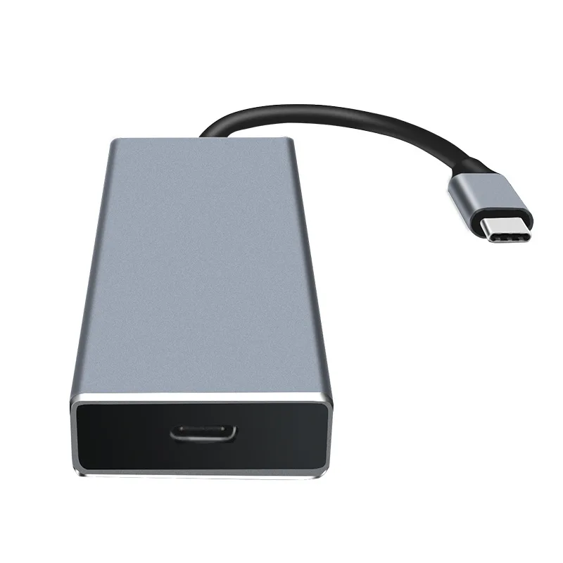 Usb-хаб 4K * 2k Type c к hdmi 3 порта USB2.0 конвертер 7 в 1 2 0 концентратор с SD TF PD зарядкой для