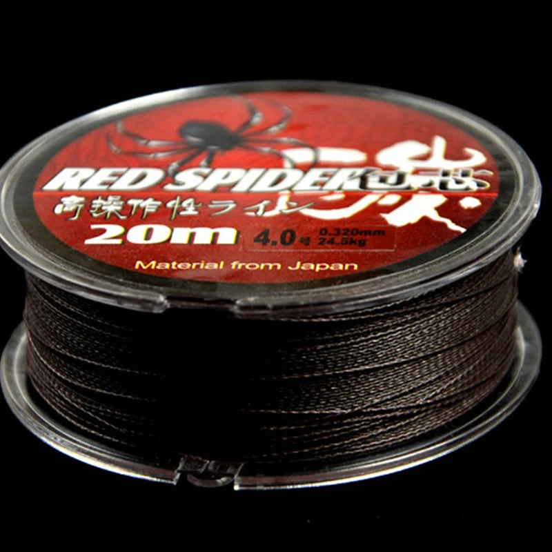 Высокая прочность Нержавеющая сталь Плетеный Рыбалка линии 20 м Быстрый тонущий