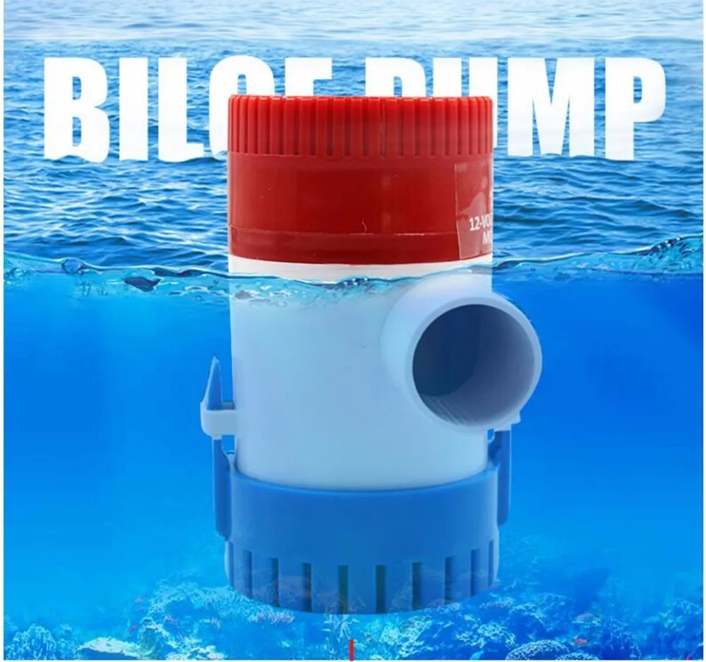 1100gph Dc 12 В Электрический мини лодка Трюмный водяной насос с Поплавковым выключателем каяк правило 1100 Gph 12 В Авто контроль уровня воды сад