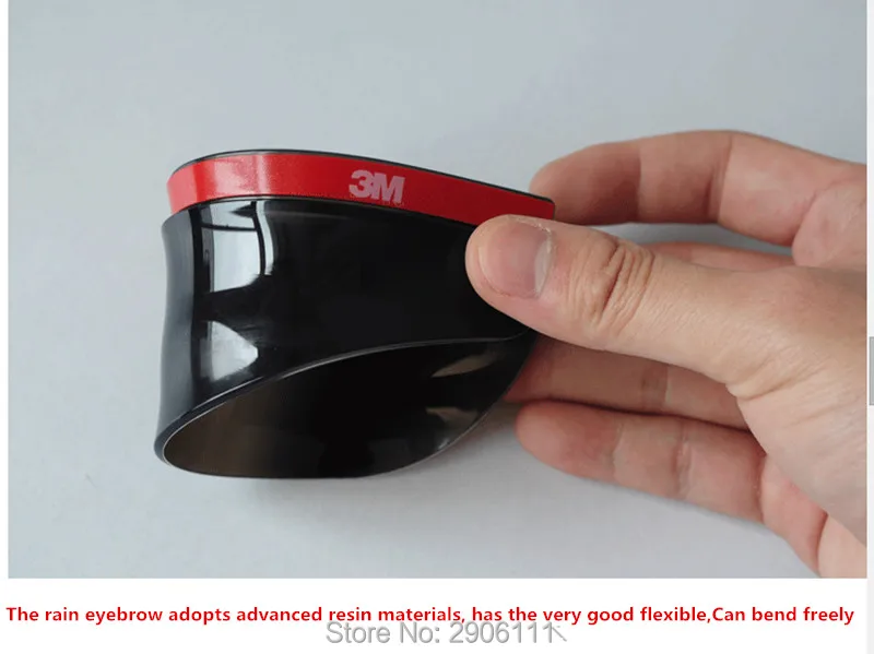 Автомобильное зеркало заднего вида из ПВХ 2 шт./лот защита от дождя для Dodge ram charger