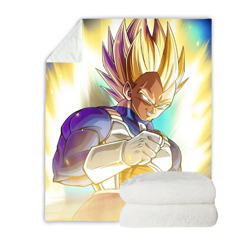 Dragon Ball пользовательские фланелевые флисовые одеяла Диван теплая кровать пледы одеяло для взрослых H малыш аниме пушистый взвешенный одеяло s 200 см - Цвет: 7