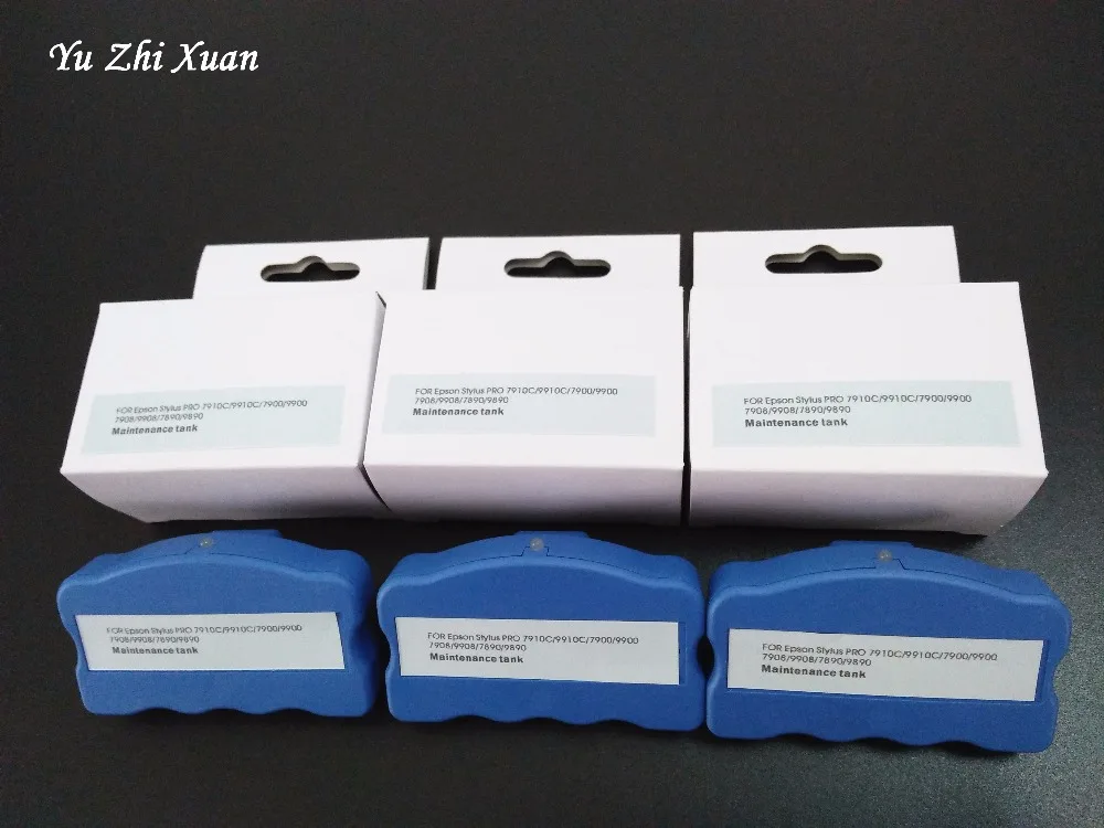 Ремонтный бак чип resetter для Epson 7890 9890 7900 9900 11880 20000 PX-H 10000 8000 принтер мусорный |
