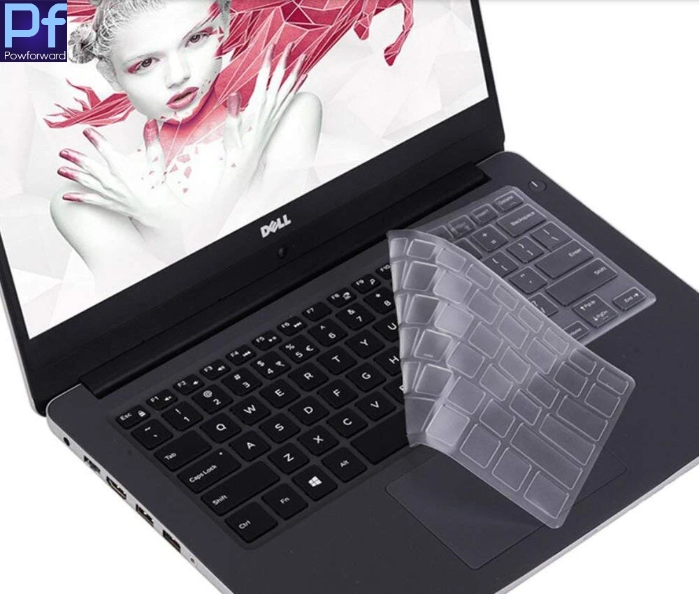 Ультратонкий ТПУ прозрачный чехол для клавиатуры 2018 Dell Inspiron 13 5000 3 дюймов i5378 5379 и