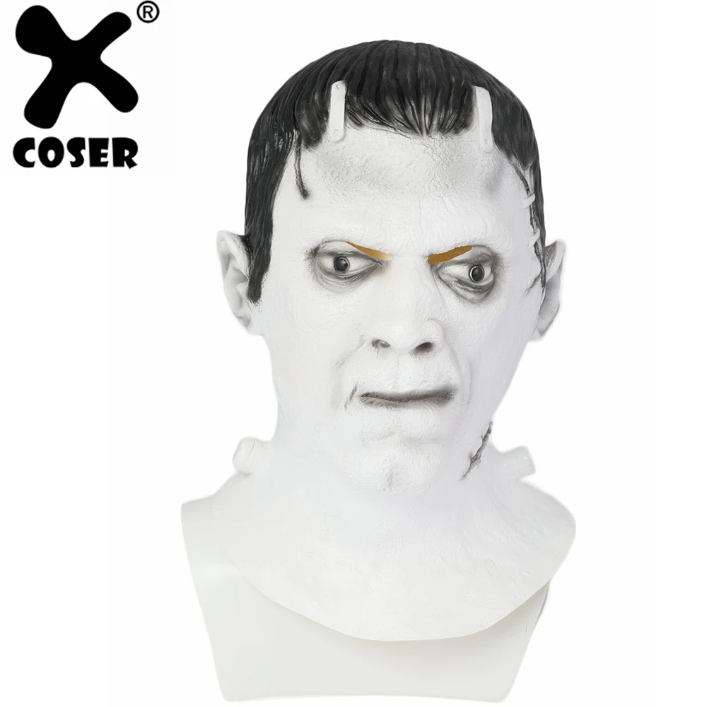 XCOSER Невеста Франкенштейна аксессуары для косплея полный шлем маска Хэллоуин