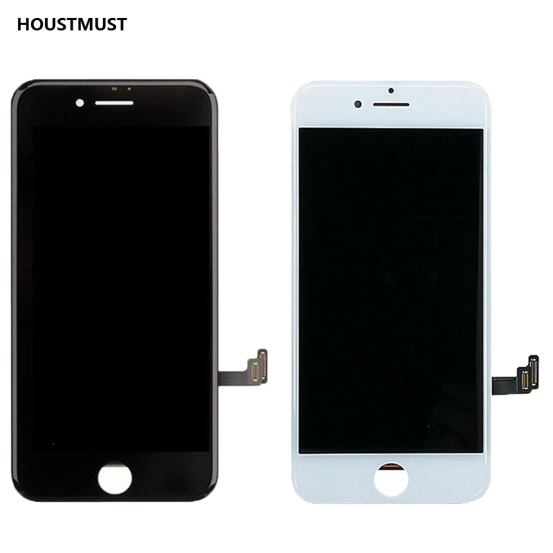 1 шт. черный белый цвет ЖК дисплей сенсорный экран Замена для iPhone 7 без битых