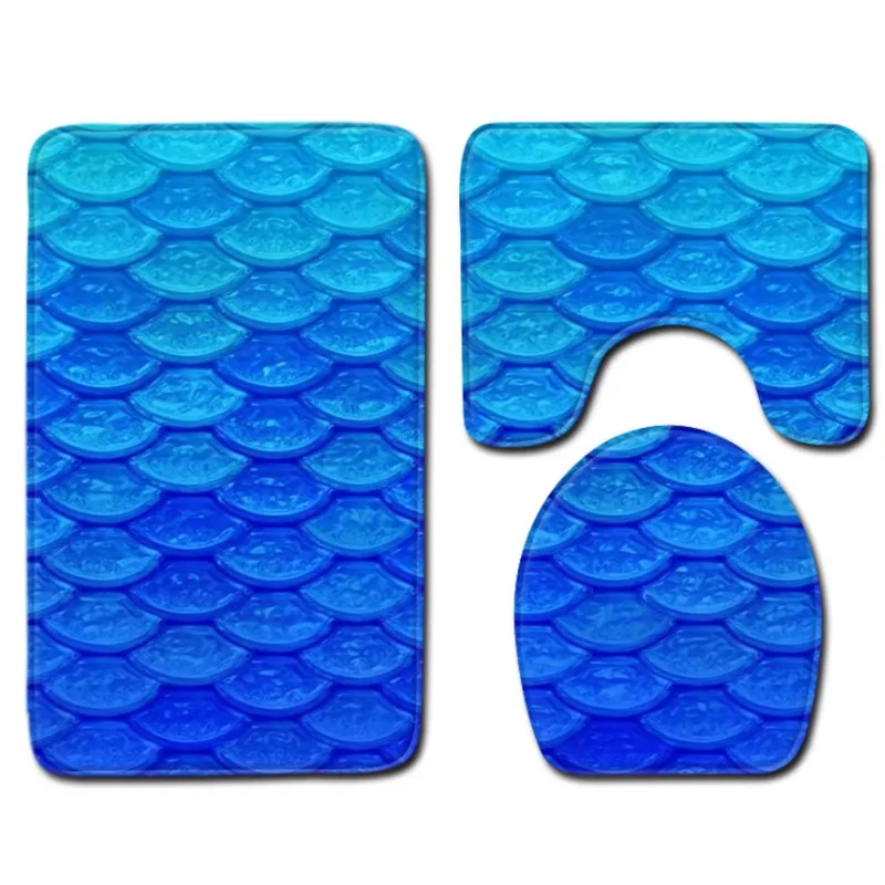 3 шт./компл. коврик для ванной с изображением животного кожи леопарда тигра