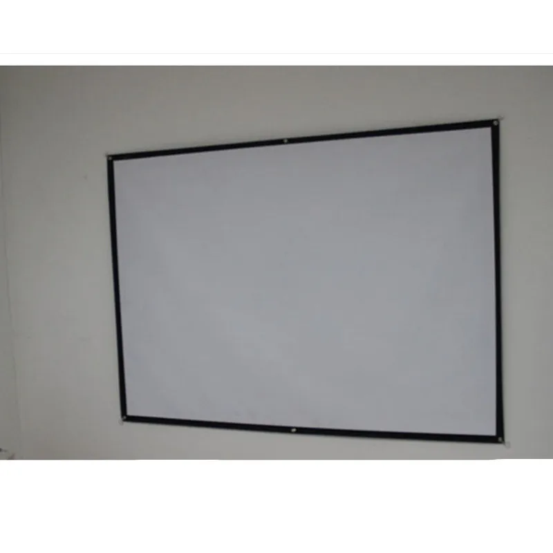 100 дюйм(ов) 4:3 Портативный проецирования Экран настенный домашний кинотеатр фильм