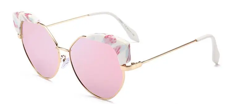 LKK 2018 new fashion trend cat ear polygonal sunglasses men and women must wear polarized UV400 | Аксессуары для одежды