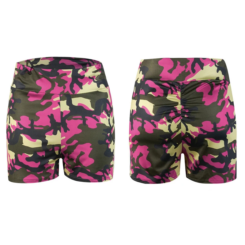 

2019 New Women Hot Shorts Summer Camouflage Shorts Slim Beachwear Casual Fitness Shorts Women Clothing