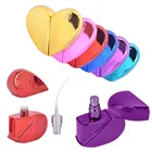 25 мл сердце Форма парфюмерный флакон с распылителем пустая бутылка для хранения материал для изготовления сумок, свежем воздухе или путешествий многоразового использования аромат Refilable Ванная комната для хранения