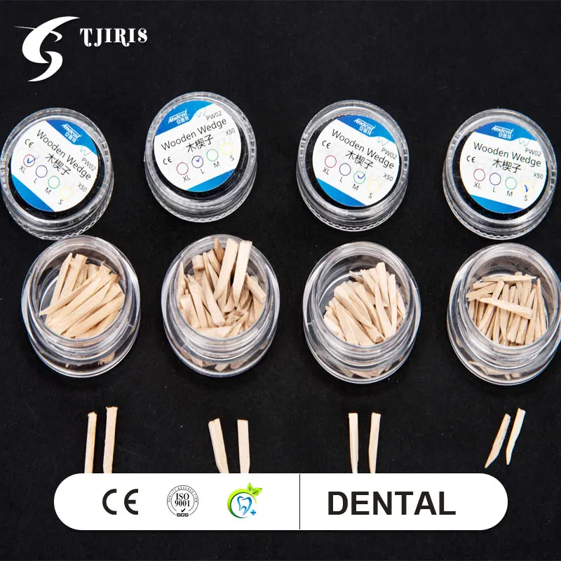 5 коробок деревянные клиновидные зубные валустик липкие аппликаторы|applicator| |