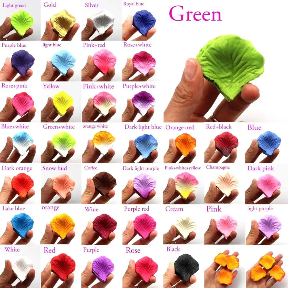 500 шт. шелковые лепестки розы 2 дюйма | Дом и сад