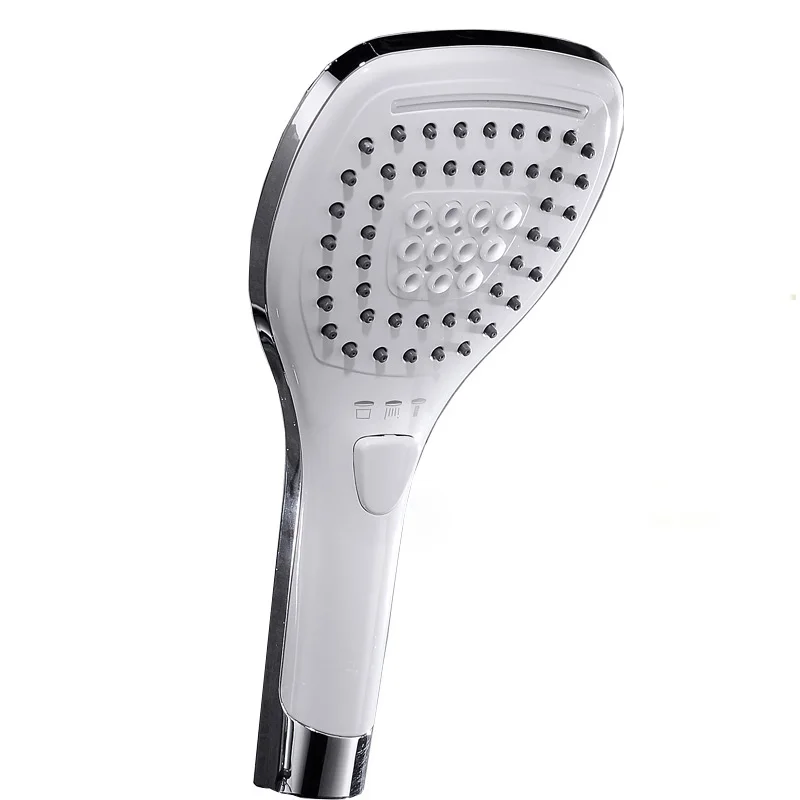 Shower head BAKALA, дизайн, водопад, 3 функции, ручная душевая головка, высокое давление, дождевой Душ, опрыскиватель, набор, водосберегающая, дизайн - Цвет: Shower head