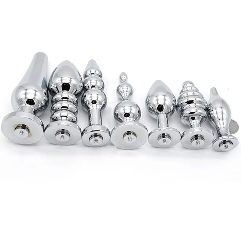 Stainless Steel Electric Shock Vaginal Anus Plug Prostate Massage Butt Anal Electro Sex Toys For Men Woman Gay Erotic Games |