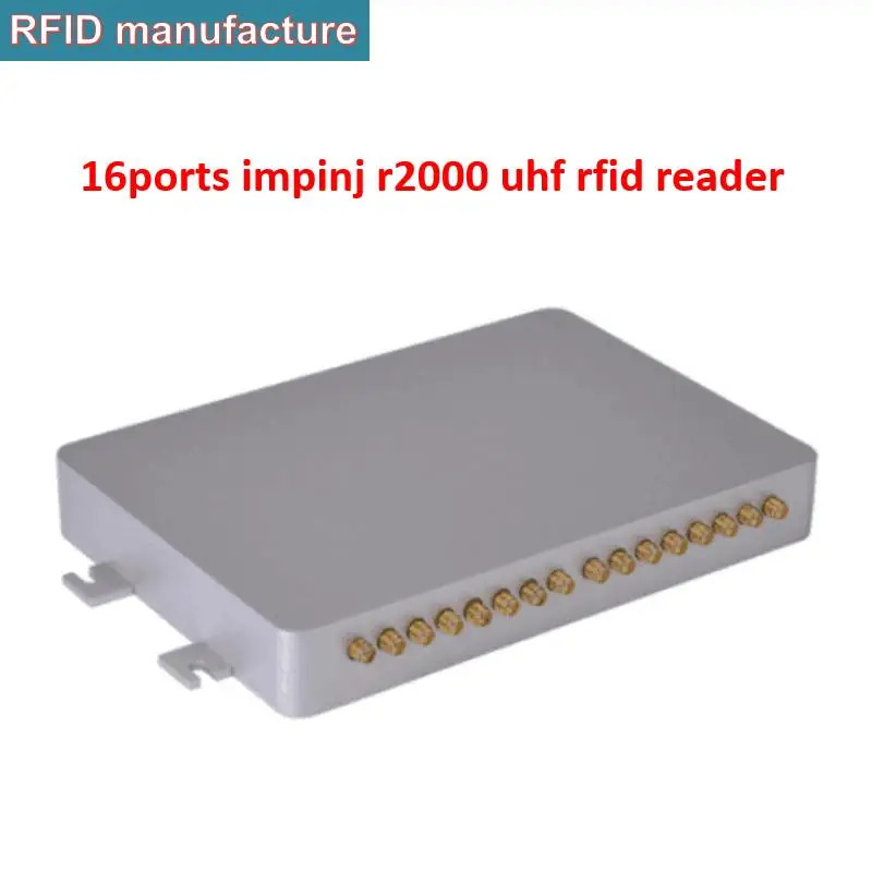 16 портов пассивный uhf rfid считыватель INDY Impinj R2000 TCP/IP(RJ45)865 ~ 928 МГц для марафона
