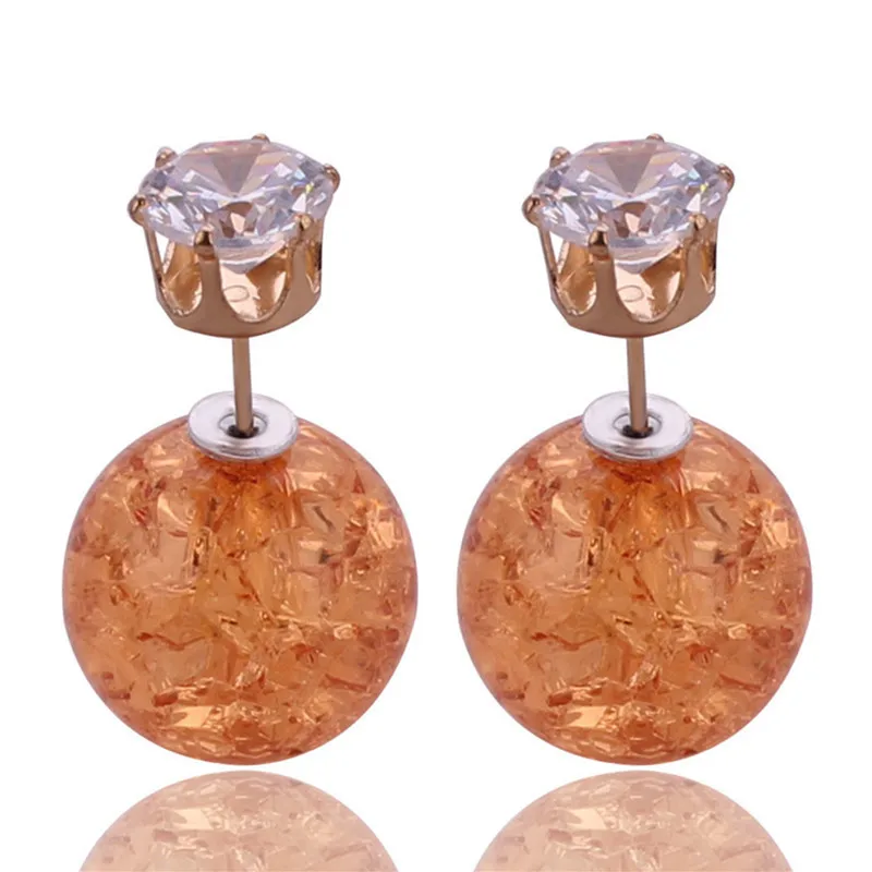 9 цветов новый уникальный дизайн трещины двойные стороны жемчуг искусственная