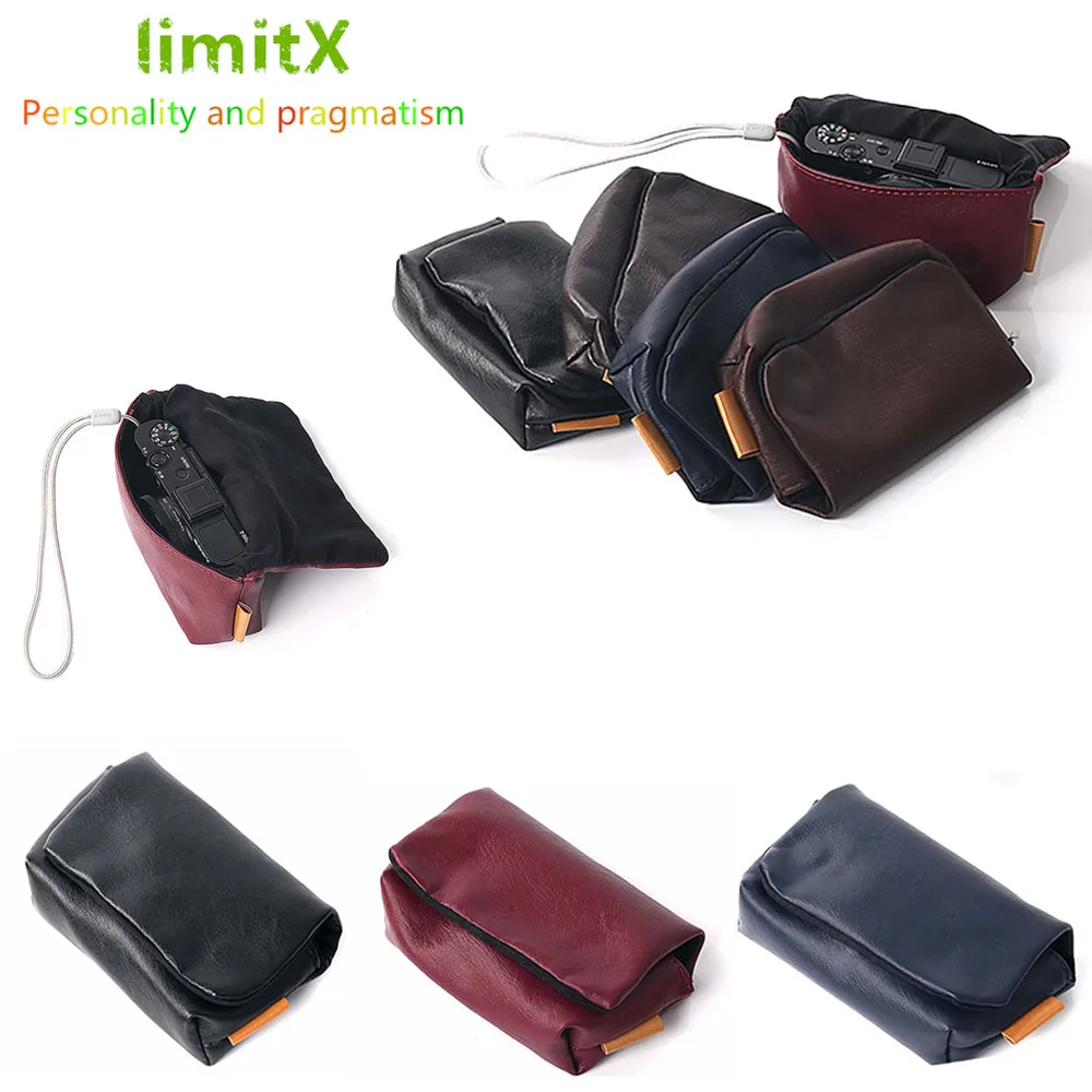 Мягкий чехол из искусственной кожи для камеры Panasonic Lumix DC TZ90 TZ91 TZ80 TZ81 TZ70 TZ60 TZ57 TZ50 TZ40