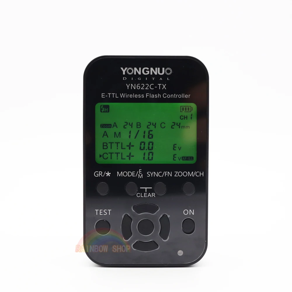 Yongnuo YN 622C TX YN622C lcd беспроводной e ttl контроллер вспышки вспышка триггер передатчик