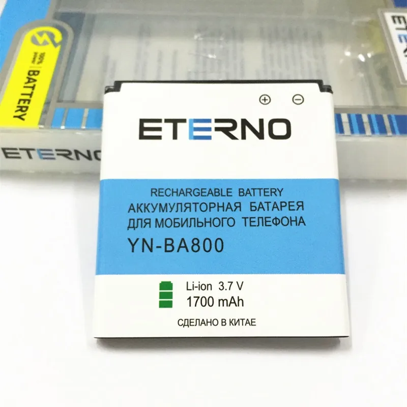 Eterno аккумулятор с реальной емкостью BA800 1700 мАч для SONY LT25c LT25i LT26ii LT26i|battery for|battery