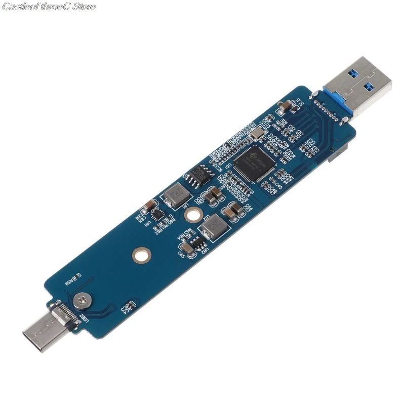 NVMe M.2 корпус SSD для USB 3 1 Type-C и Type-A адаптер конвертер PCI-e (M Key) | Компьютеры офис