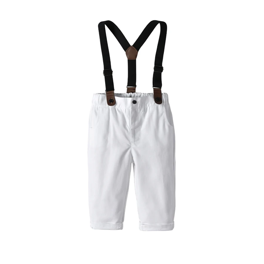 Новинка 2019 комплект одежды для маленьких мальчиков синяя рубашка с длинным