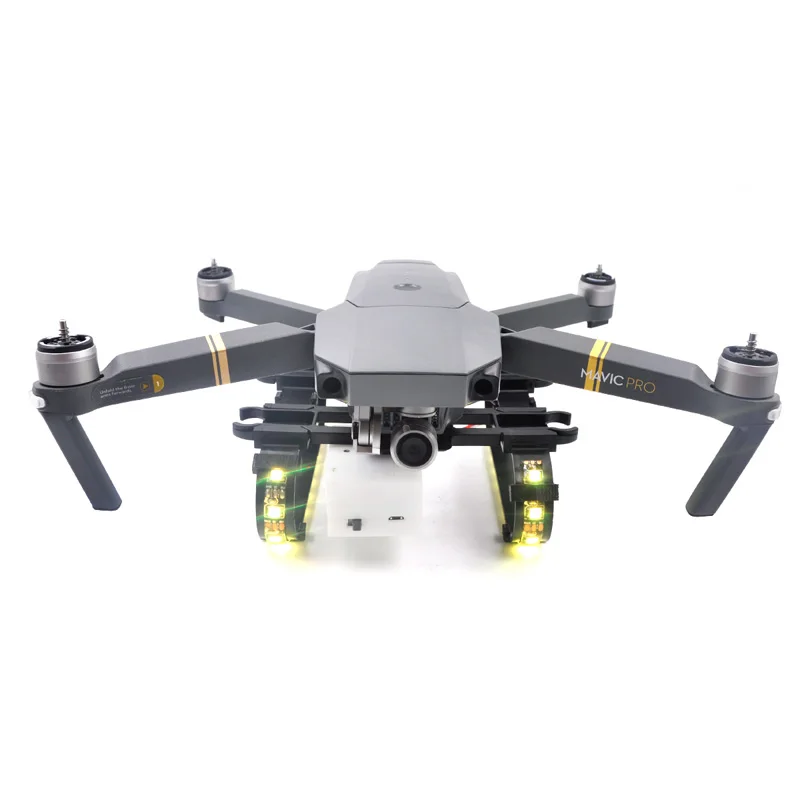 STARTRC DJI Mavic Pro запчасти аксессуары светодиодные мигающие лампы карданный держатель маячка посадка с выпущенными шасси удлиненный усиленный