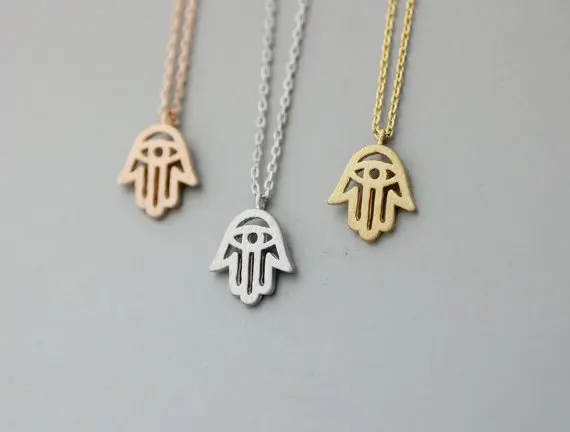 Новейший список ювелирных изделий ожерелье Хамса защита рук Амулет мир здоровья