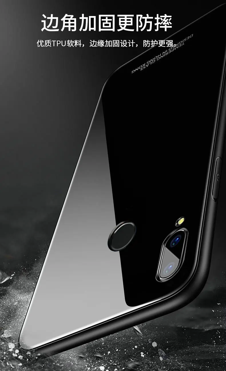 Для meizu note 9 чехол из твердого закаленного стекла с кольцом-подставкой Магнитный защитный чехол на заднюю панель для meizu note 9 Полный Чехол