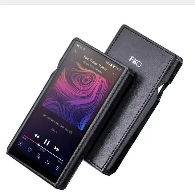FiiO SK M11 кожаный чехол для музыкального проигрывателя M11|Аксессуары MP3 плееров и