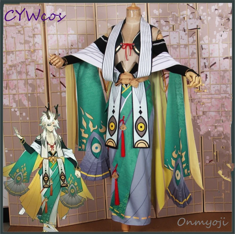 Костюм для косплея SSR Yi Mulian из игры Onmyoji женское платье Униформа костюмы на